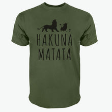 Load image into Gallery viewer, Summer 2017 Cotton T-Shirts HAKUNA MATATA Men's Big Size T Shirts Short Sleeve Slim Fit Fashion Tops &amp; Tees Male Clothing