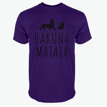 Load image into Gallery viewer, Summer 2017 Cotton T-Shirts HAKUNA MATATA Men's Big Size T Shirts Short Sleeve Slim Fit Fashion Tops &amp; Tees Male Clothing