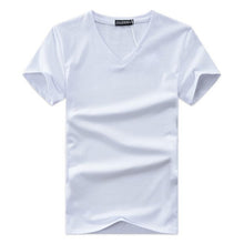 Load image into Gallery viewer, 2017 summer Hot selling Men V neck t shirt
