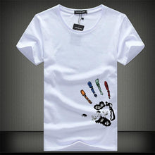 Load image into Gallery viewer, New Mens T Shirts Fashion Summer O-Neck Slim Fit Short Sleeve T Shirt