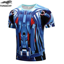 Load image into Gallery viewer, TUNSECHY fashion Brand Digital printing T-shirt