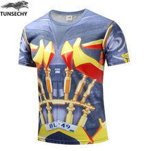 Load image into Gallery viewer, TUNSECHY fashion Brand Digital printing T-shirt