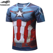 Load image into Gallery viewer, TUNSECHY fashion Brand Digital printing T-shirt