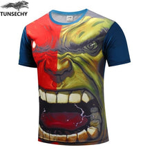 Load image into Gallery viewer, TUNSECHY fashion Brand Digital printing T-shirt