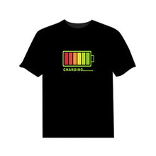 Load image into Gallery viewer, RUELK 2018  Sale Sound Activated LED T Shirt