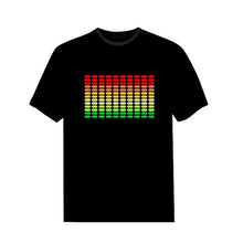 Load image into Gallery viewer, RUELK 2018  Sale Sound Activated LED T Shirt
