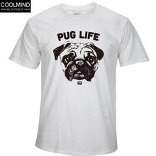 Load image into Gallery viewer, cotton casual pug life mens t shirts