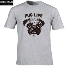Load image into Gallery viewer, cotton casual pug life mens t shirts