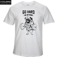 Load image into Gallery viewer, cotton casual pug life mens t shirts