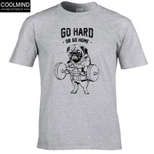 Load image into Gallery viewer, cotton casual pug life mens t shirts