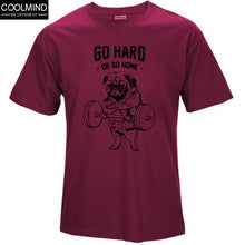Load image into Gallery viewer, cotton casual pug life mens t shirts