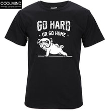 Load image into Gallery viewer, cotton casual pug life mens t shirts