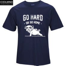 Load image into Gallery viewer, cotton casual pug life mens t shirts