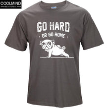 Load image into Gallery viewer, cotton casual pug life mens t shirts