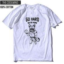 Load image into Gallery viewer, cotton casual pug life mens t shirts