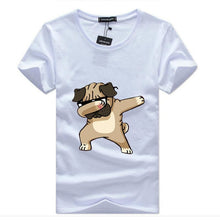 Load image into Gallery viewer, SWENEARO Men's T-shirts Fashion Animal Dog Print Hipster Funny t shirt
