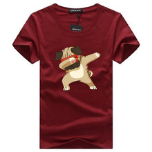 Load image into Gallery viewer, SWENEARO Men's T-shirts Fashion Animal Dog Print Hipster Funny t shirt