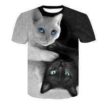 Load image into Gallery viewer, 2018 Hot sale New Mens Summer Skull Poker Printing Men Short Sleeve T-shirt 3D