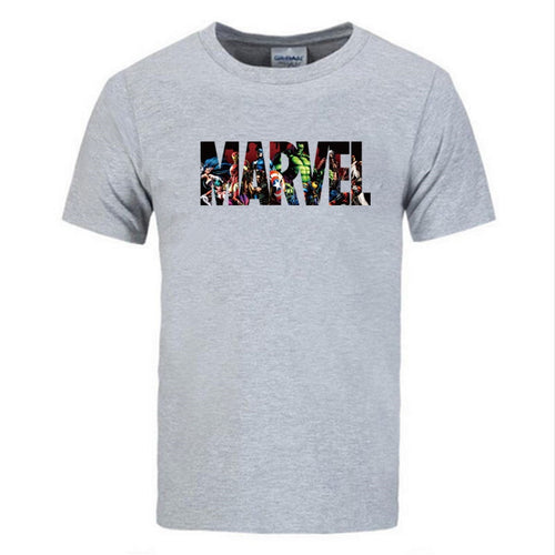 New Fashion Marvel Short Sleeve T-shirt