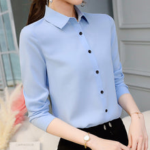Load image into Gallery viewer, Korean Slim Wild Women Shirts 2019 New Spring Summer