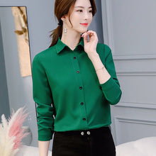 Load image into Gallery viewer, Korean Slim Wild Women Shirts 2019 New Spring Summer