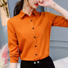 Load image into Gallery viewer, Korean Slim Wild Women Shirts 2019 New Spring Summer