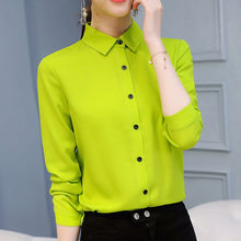Load image into Gallery viewer, Korean Slim Wild Women Shirts 2019 New Spring Summer