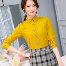 Load image into Gallery viewer, Korean Slim Wild Women Shirts 2019 New Spring Summer