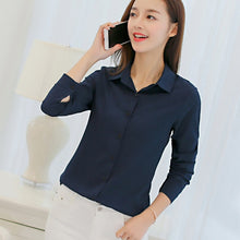 Load image into Gallery viewer, Korean Slim Wild Women Shirts 2019 New Spring Summer