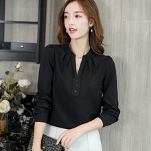 Load image into Gallery viewer, Korean Slim Wild Women Shirts 2019 New Spring Summer
