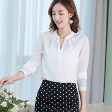 Load image into Gallery viewer, Korean Slim Wild Women Shirts 2019 New Spring Summer