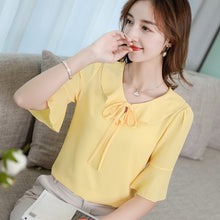 Load image into Gallery viewer, Korean Slim Wild Women Shirts 2019 New Spring Summer