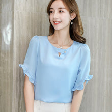 Load image into Gallery viewer, Korean Slim Wild Women Shirts 2019 New Spring Summer