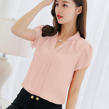 Load image into Gallery viewer, Korean Slim Wild Women Shirts 2019 New Spring Summer