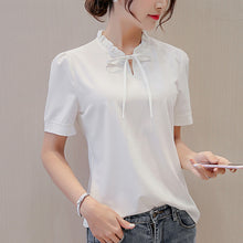 Load image into Gallery viewer, Korean Slim Wild Women Shirts 2019 New Spring Summer