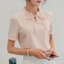 Load image into Gallery viewer, Korean Slim Wild Women Shirts 2019 New Spring Summer
