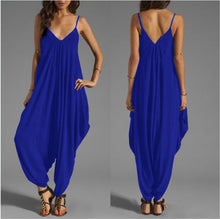 Load image into Gallery viewer, 2019 Long Bodysuit Fashion Summer Women's Harem Romper Jumpsuit Combinaison Femme Elegant Coveralls Playsuit Macacao Clothing