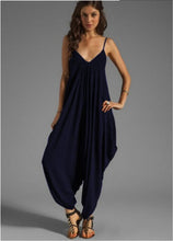 Load image into Gallery viewer, 2019 Long Bodysuit Fashion Summer Women's Harem Romper Jumpsuit Combinaison Femme Elegant Coveralls Playsuit Macacao Clothing