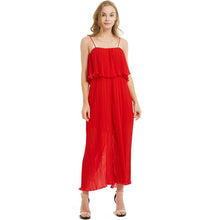 Load image into Gallery viewer, Off Shoulder Sleeveless Jumpsuits Women Fashion Loose Long Bodysuit Women Elegant Sexy Ruffles Bodysuit Female Ladies BU02