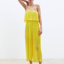 Load image into Gallery viewer, Off Shoulder Sleeveless Jumpsuits Women Fashion Loose Long Bodysuit Women Elegant Sexy Ruffles Bodysuit Female Ladies BU02